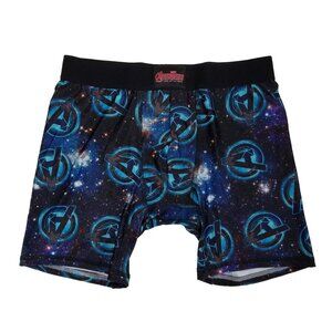 Marvel Size Large 36 38 Boxer Brief Mens Avengers Age Of Ultron Galaxy Print NEW